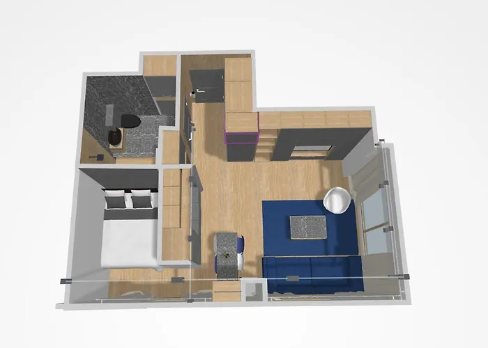 4uapart-apartment Platan Tower Paradiso Διαμέρισμα